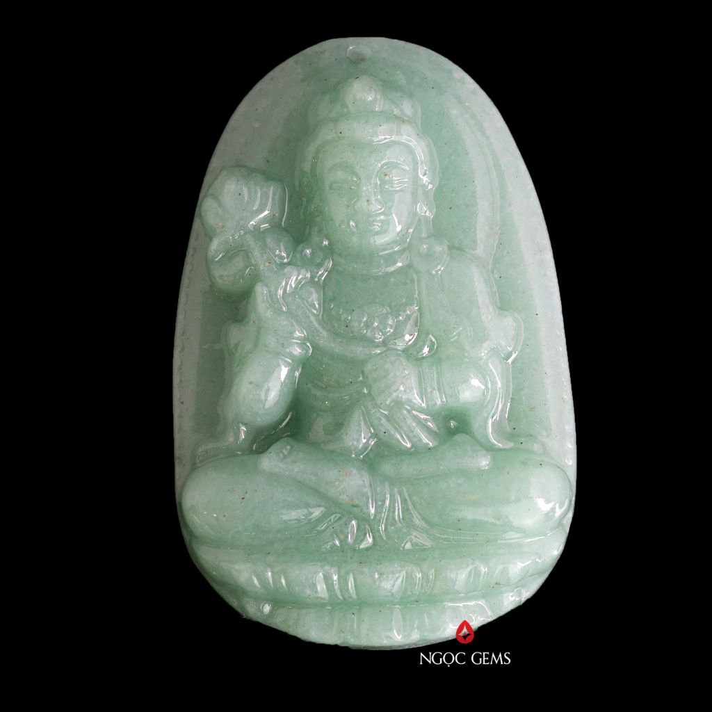 Phật Bản Mệnh - Đại Thế Chí Bồ Tát - Jade