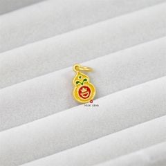 Charm Rơi Hồ Lô - Vàng 9999 - 0.8 gram - Gốm