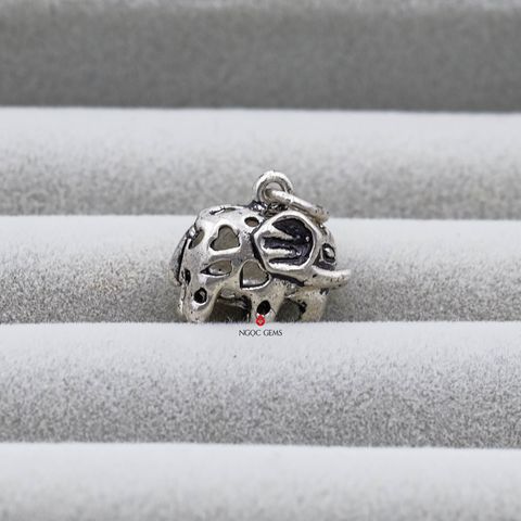Charm rơi Con voi - Bạc 925