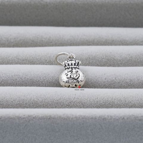 Charm bạc rơi Túi Tài Lộc - Bạc 925