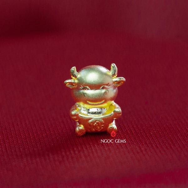 Charm Vàng Con Giáp Sửu