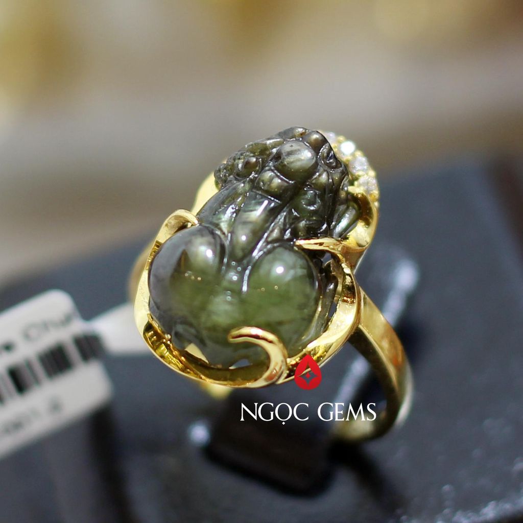 Nhẫn Tỳ Hưu Sapphire