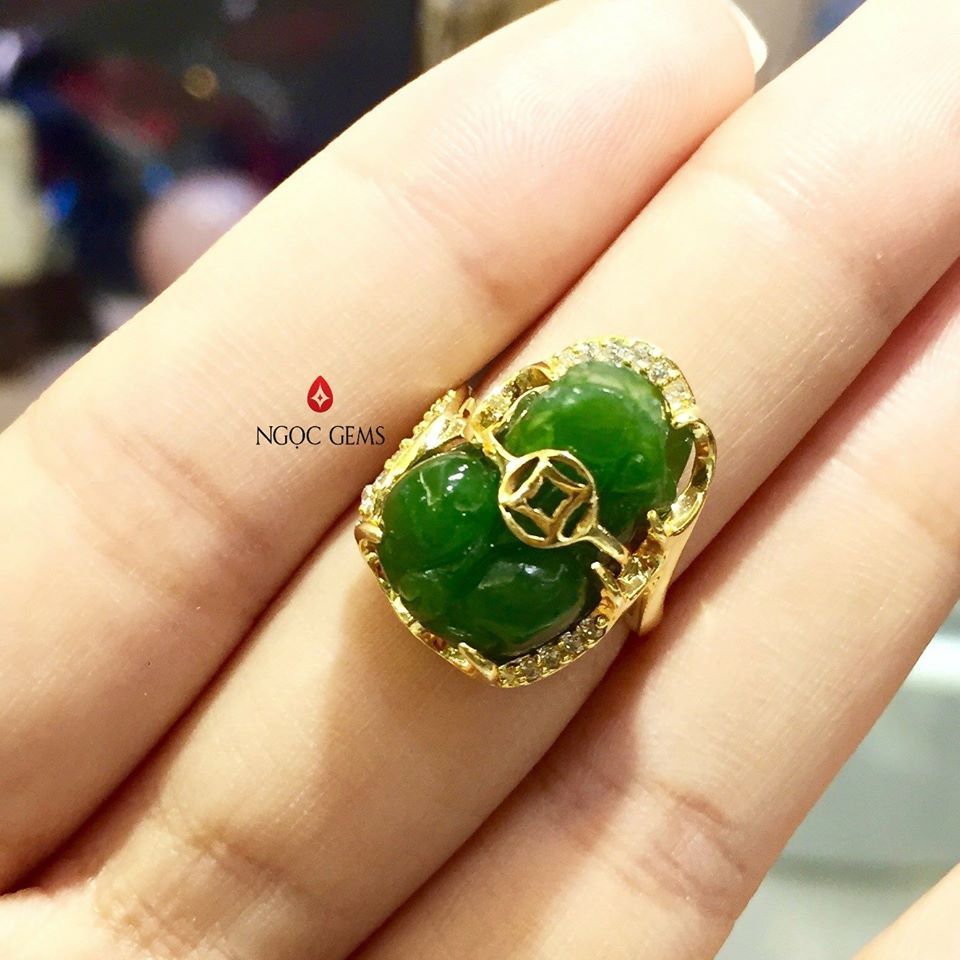 Nhẫn Tỳ Hưu Nephrite A