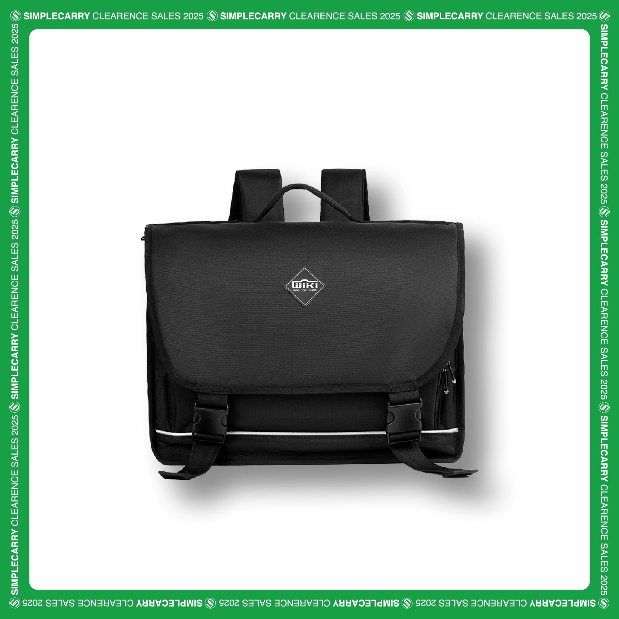 WIKI SCHOOL BAG - CẶP SCHOOL BAG BLACK