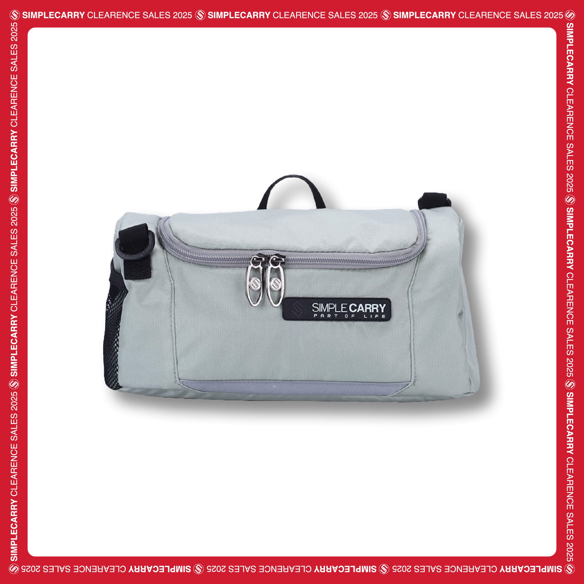 CREDO CITY POUCH L.GREY
