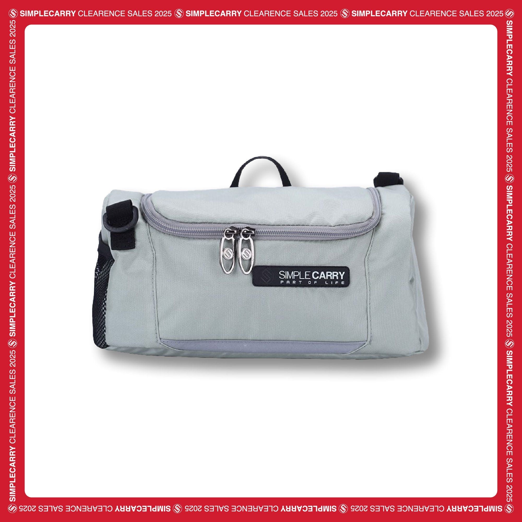 CREDO CITY POUCH L.GREY