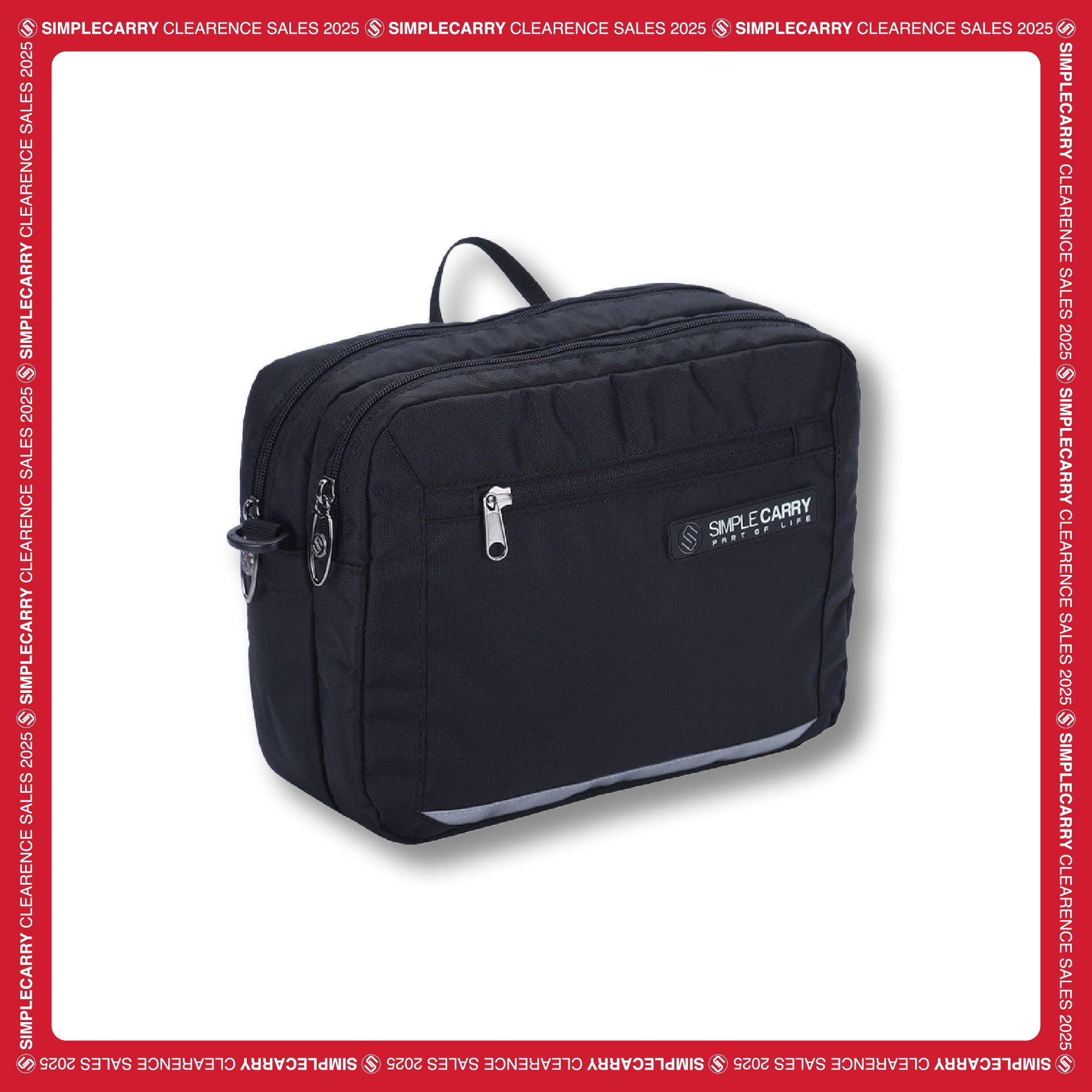 CREDO SIMPLE POUCH BLACK