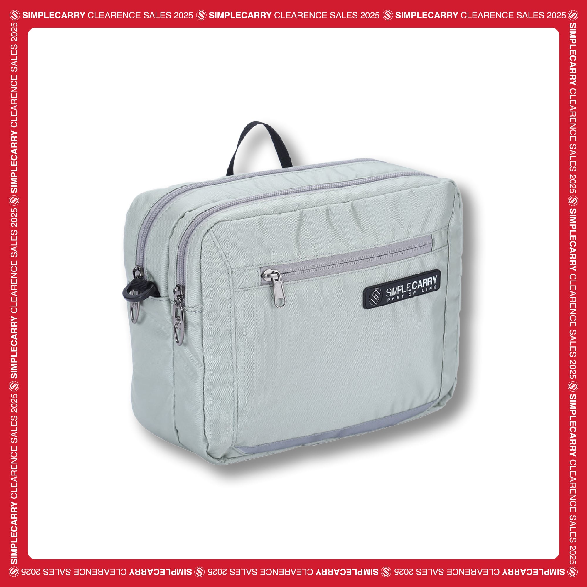 CREDO SIMPLE POUCH L.GREY