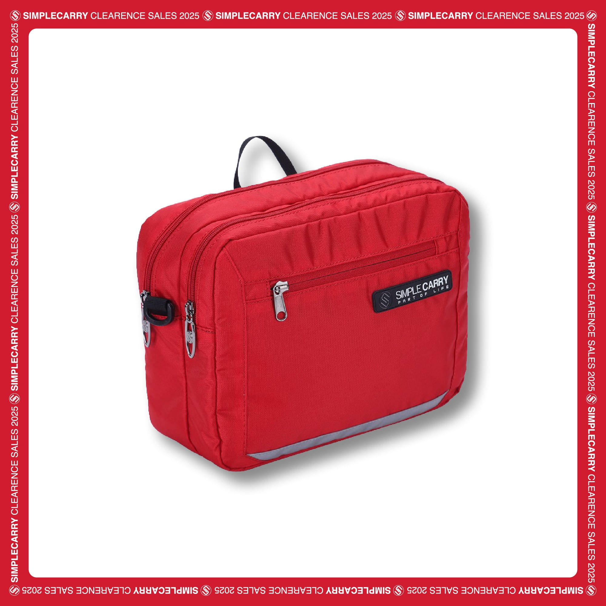 CREDO SIMPLE POUCH RED