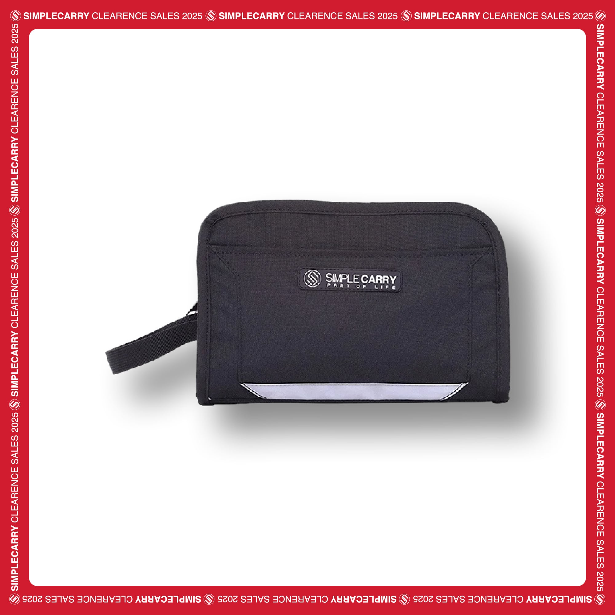 GOLF POUCH BLACK