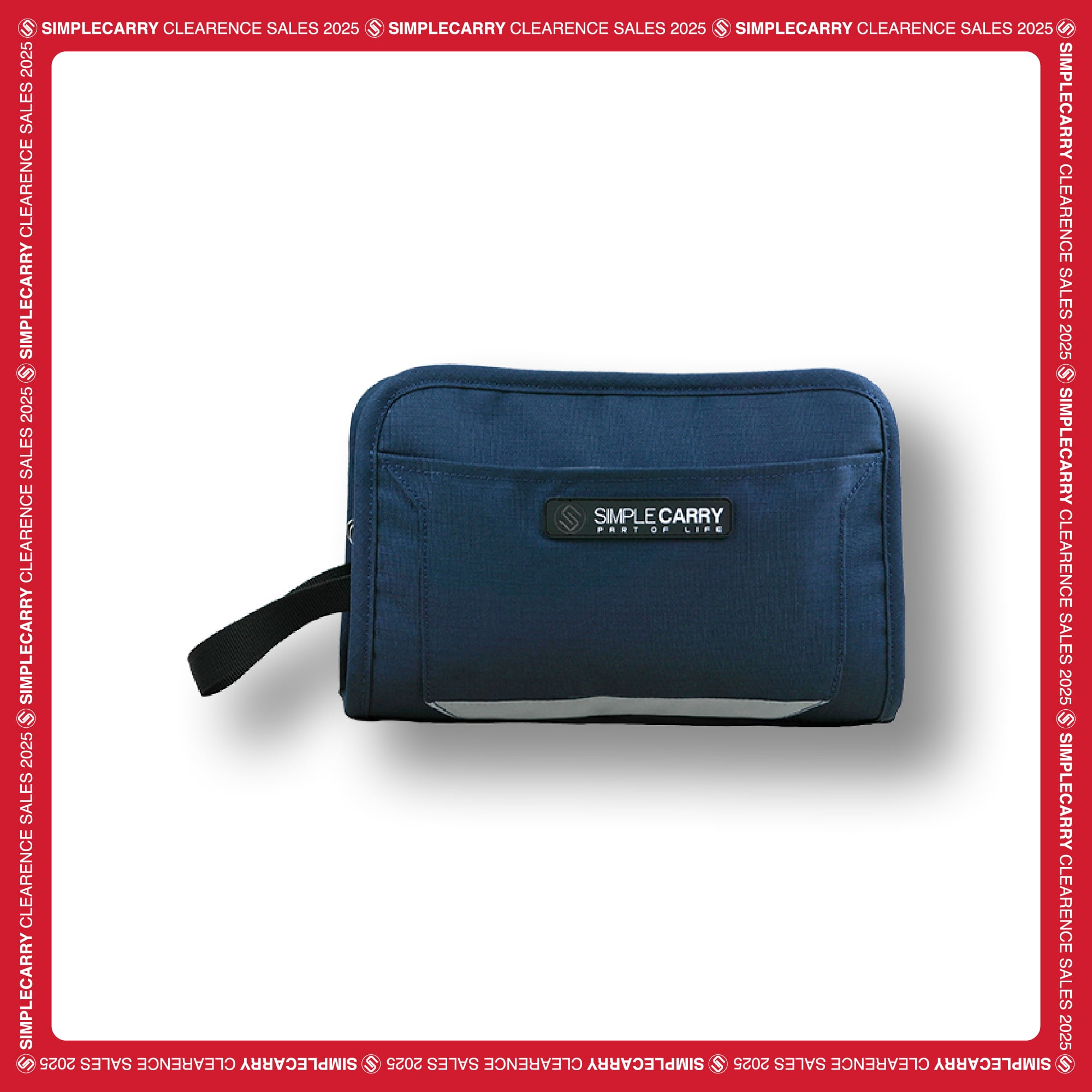 GOLF POUCH D.BLUE