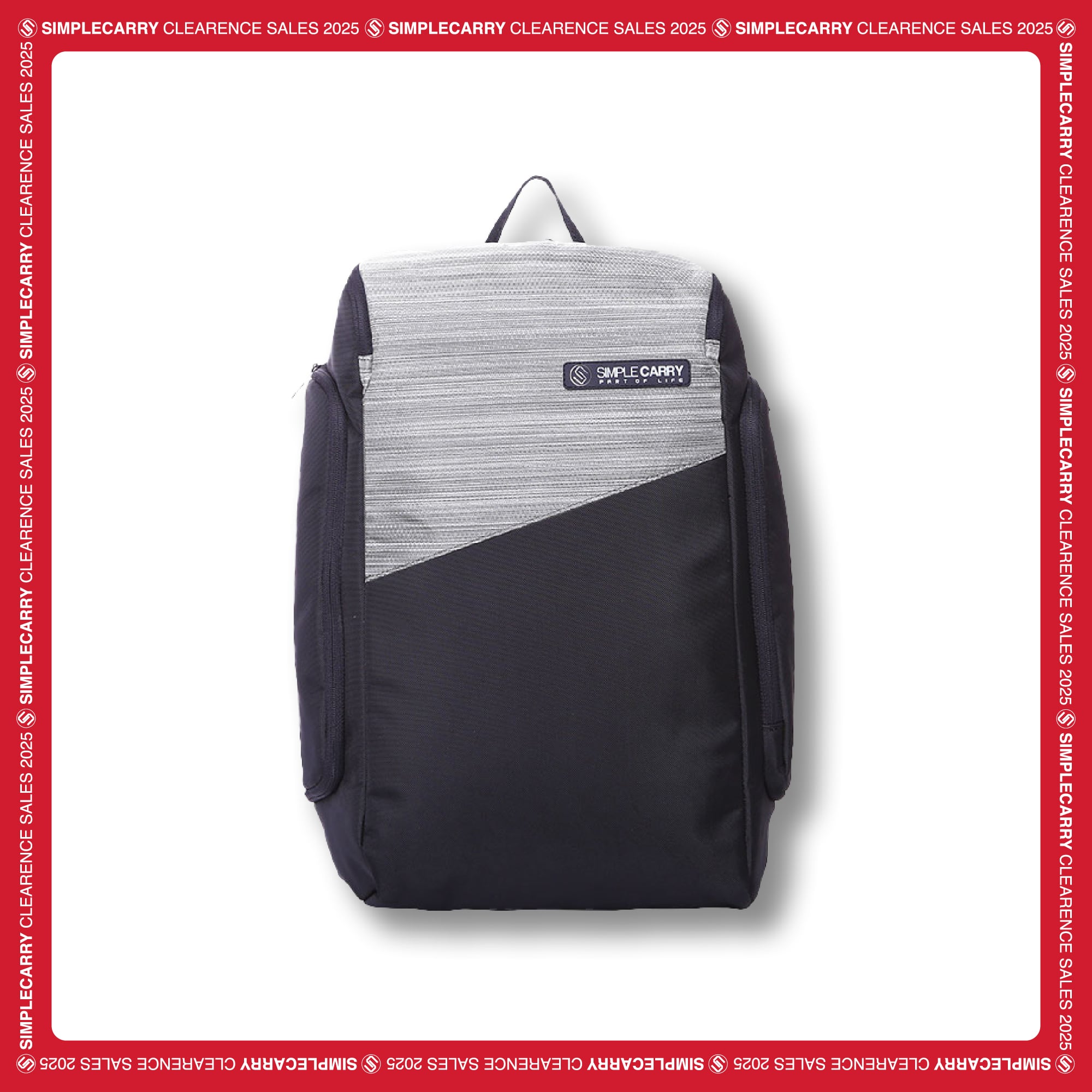 BACKPACK P9 GREY/BLACK