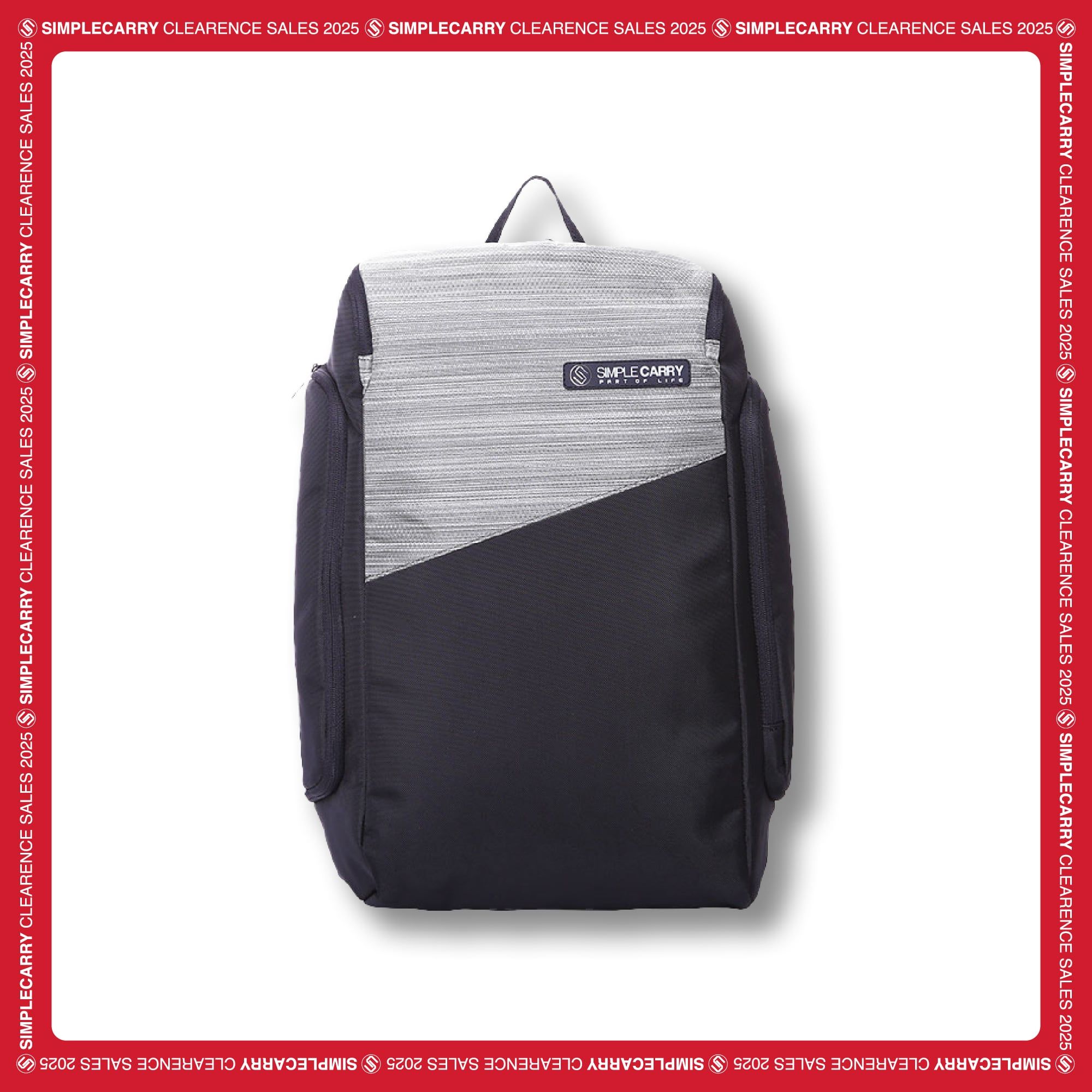 BACKPACK P9 GREY/BLACK