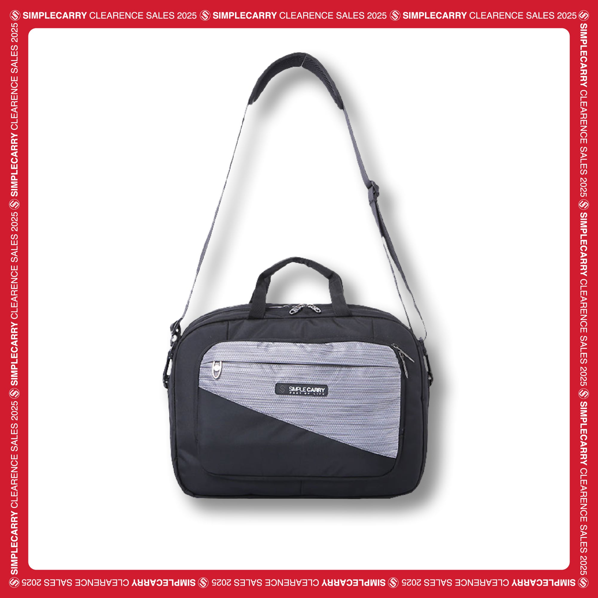 P MESSENGER GREY/BLACK