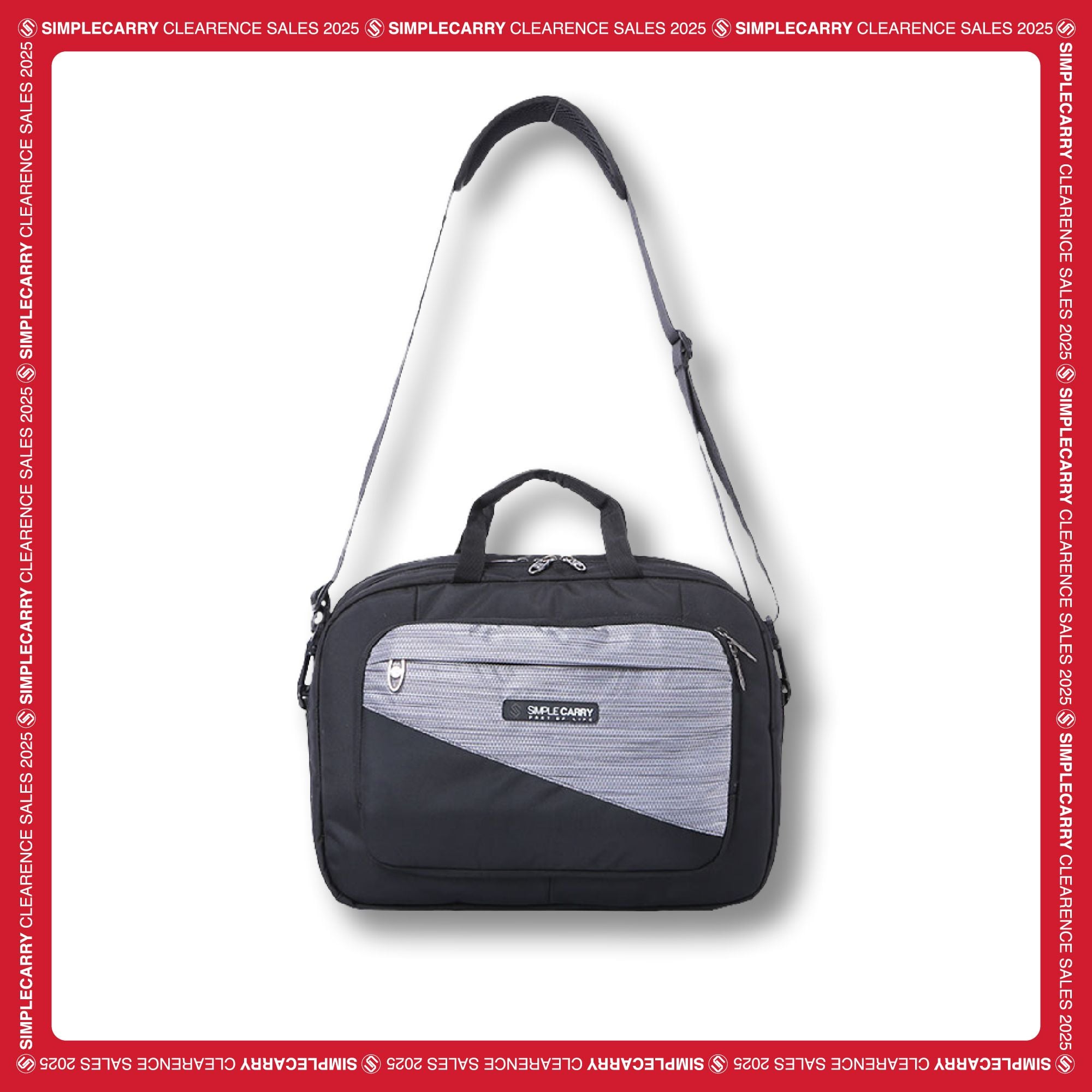 P MESSENGER GREY/BLACK