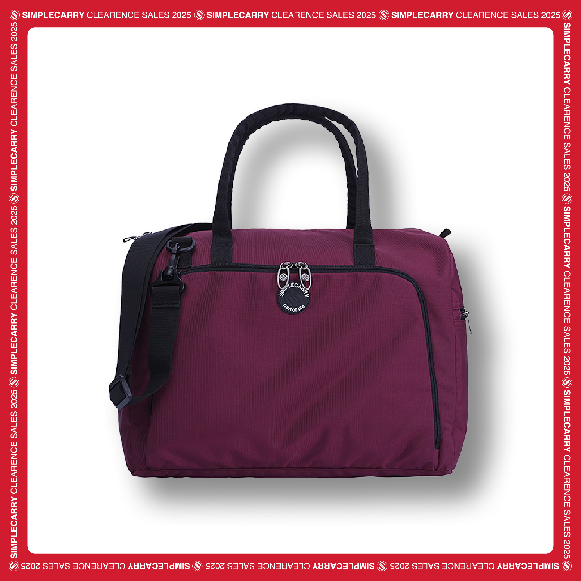 SD1 DUFFLE BAG ORCHID