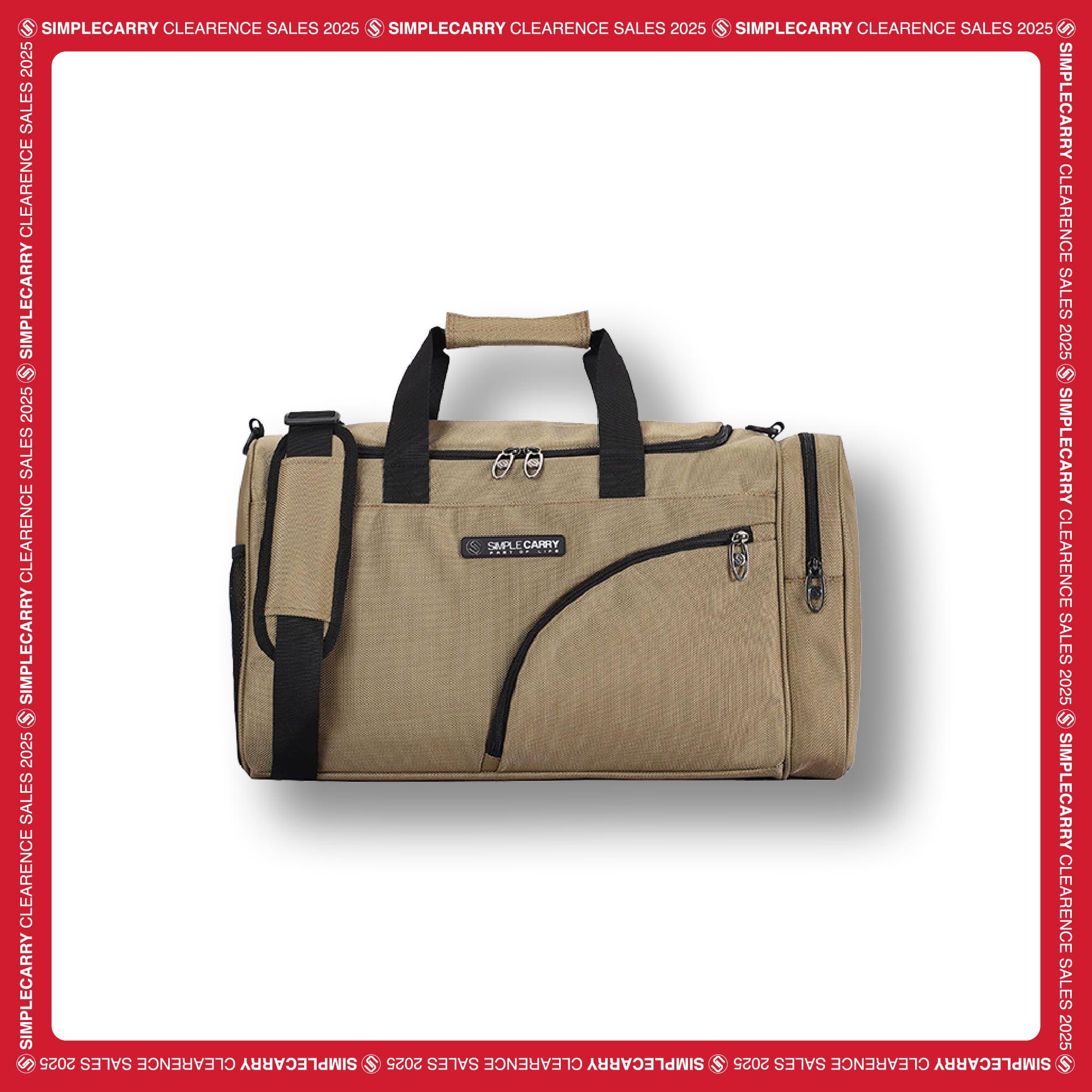 SD4 DUFFLE BAG C.TAN