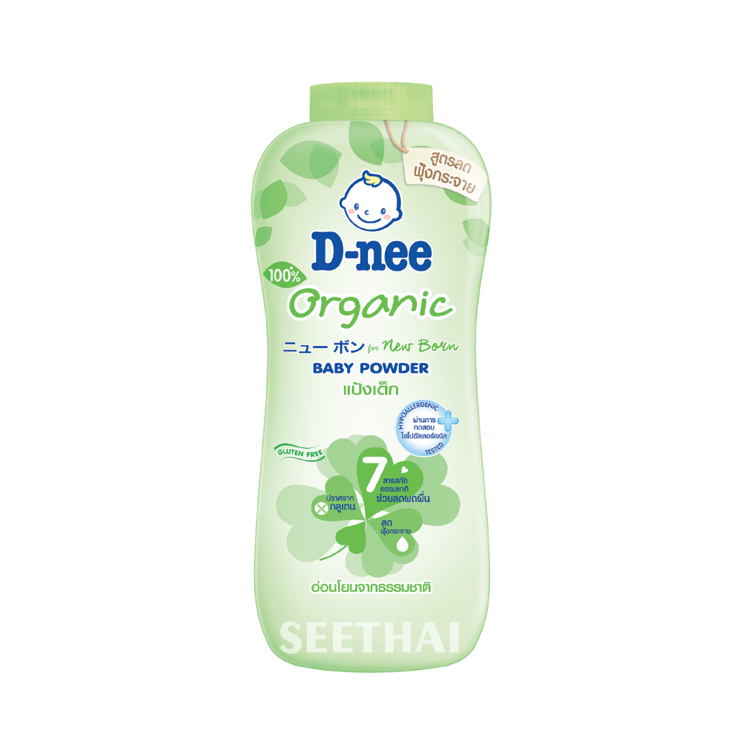 Phấn Rôm DNee Pure Organic New Born 350g