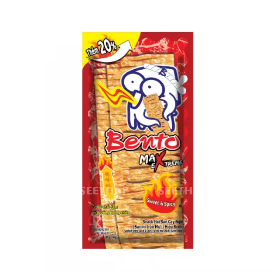 Mực Bento 18gr + 4g - Max Extreme Cay Ngọt