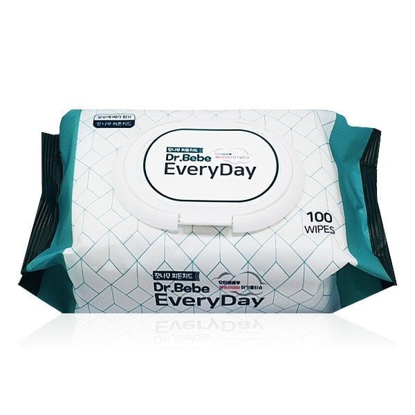 Khăn ướt tẩy trang Dr. Hebe Không Mùi 100 tờ