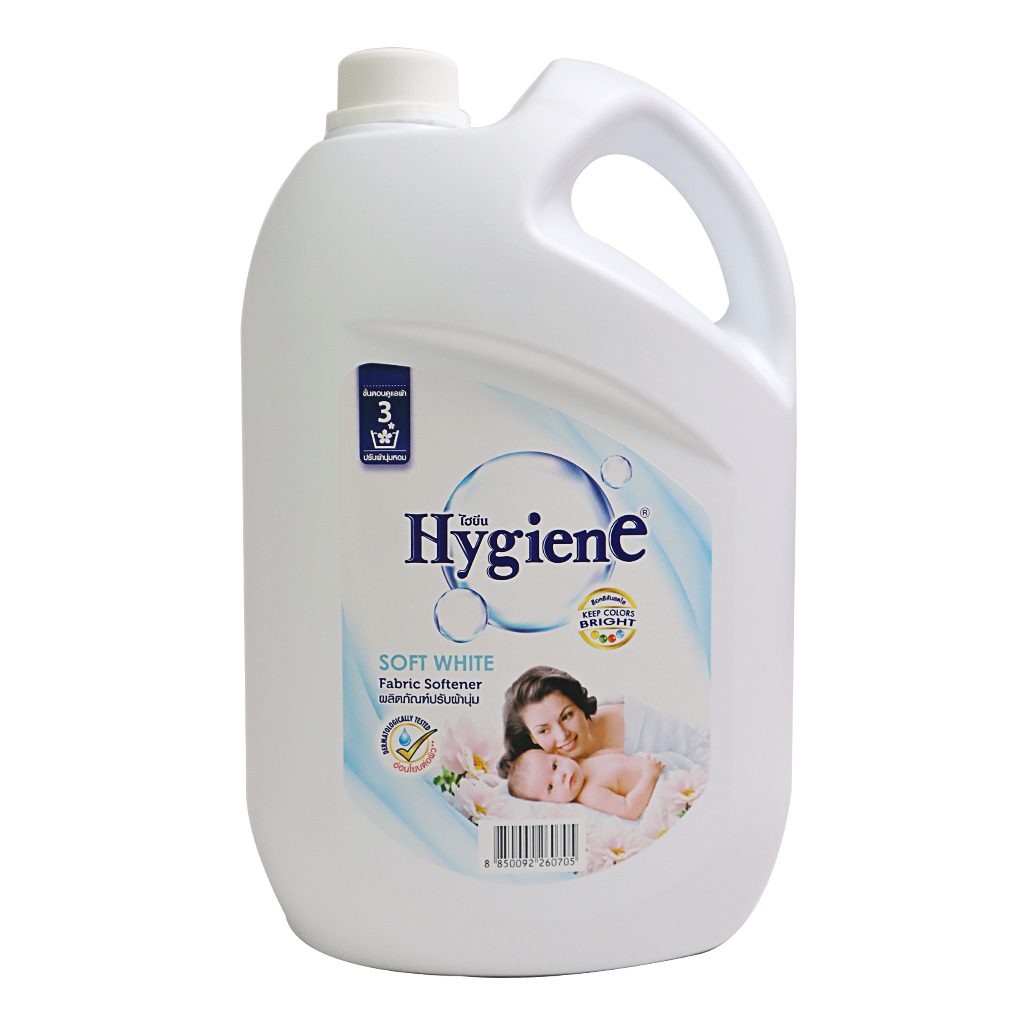 Nước Xả Vải Hygiene Fabric Softener Soft White 3500ml