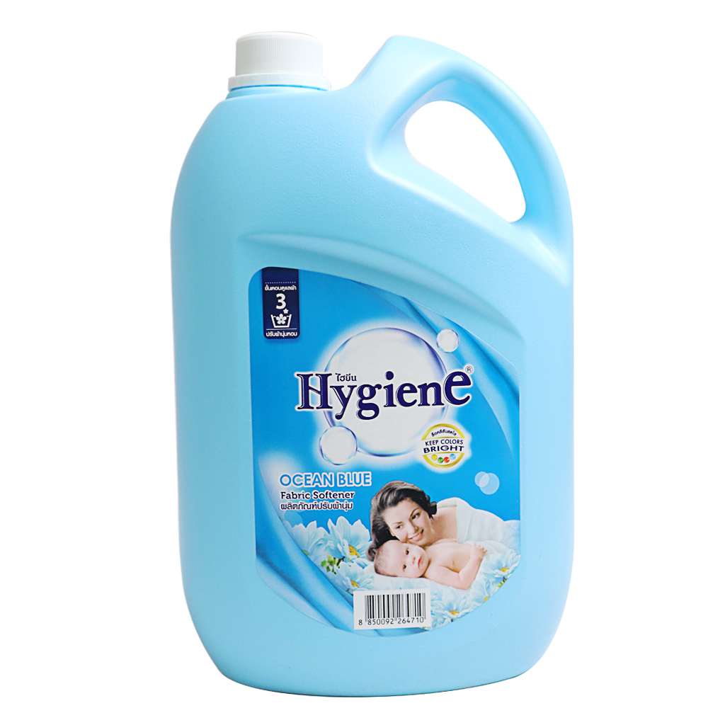 Nước Xả Vải Hygiene Fabric Softener Ocean Blue 3500ml