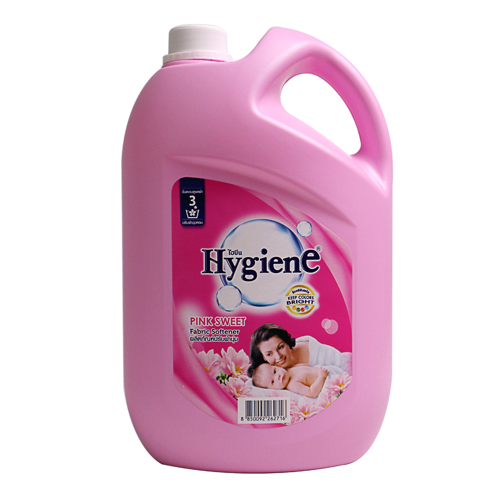 Nước Xả Vải Hygiene Fabric Softener Pink Sweet 3500ml
