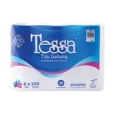Giấy vệ sinh Tessa 300 tờ lốc 6 cuộn