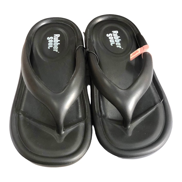 Dép Xỏ Ngón Rubber Soul RBS-8 Màu Đen