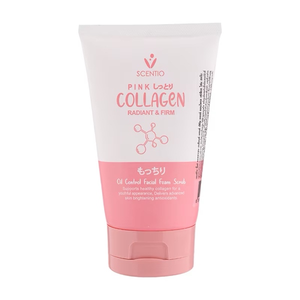 Sữa rửa mặt Kiểm Soát Nhờn Scentio Pink Collagen 100ml