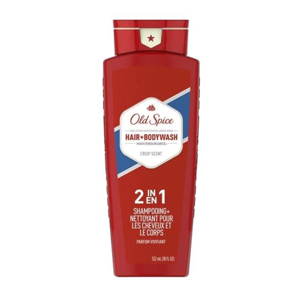 Tắm & Gội Old Spice Body Wash 2IN1 High Endurance 532ml