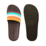 Dép Quai Ngang Monobo Karen Colorful 3 Brown