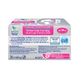 BVS Hàng Ngày Laurier Active Fit Phân Tử Bạc Khử Mùi Kháng Khuẩn 36 miếng