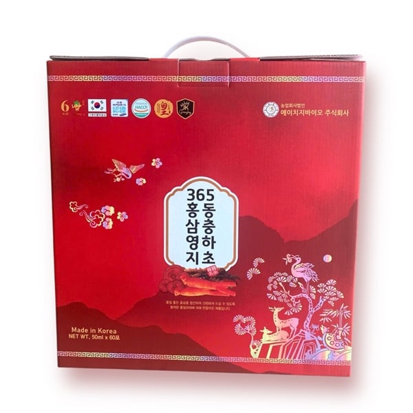 Nước Hồng Sâm Nhung Hươu Đông Trùng Hạ Thảo 365 50ml