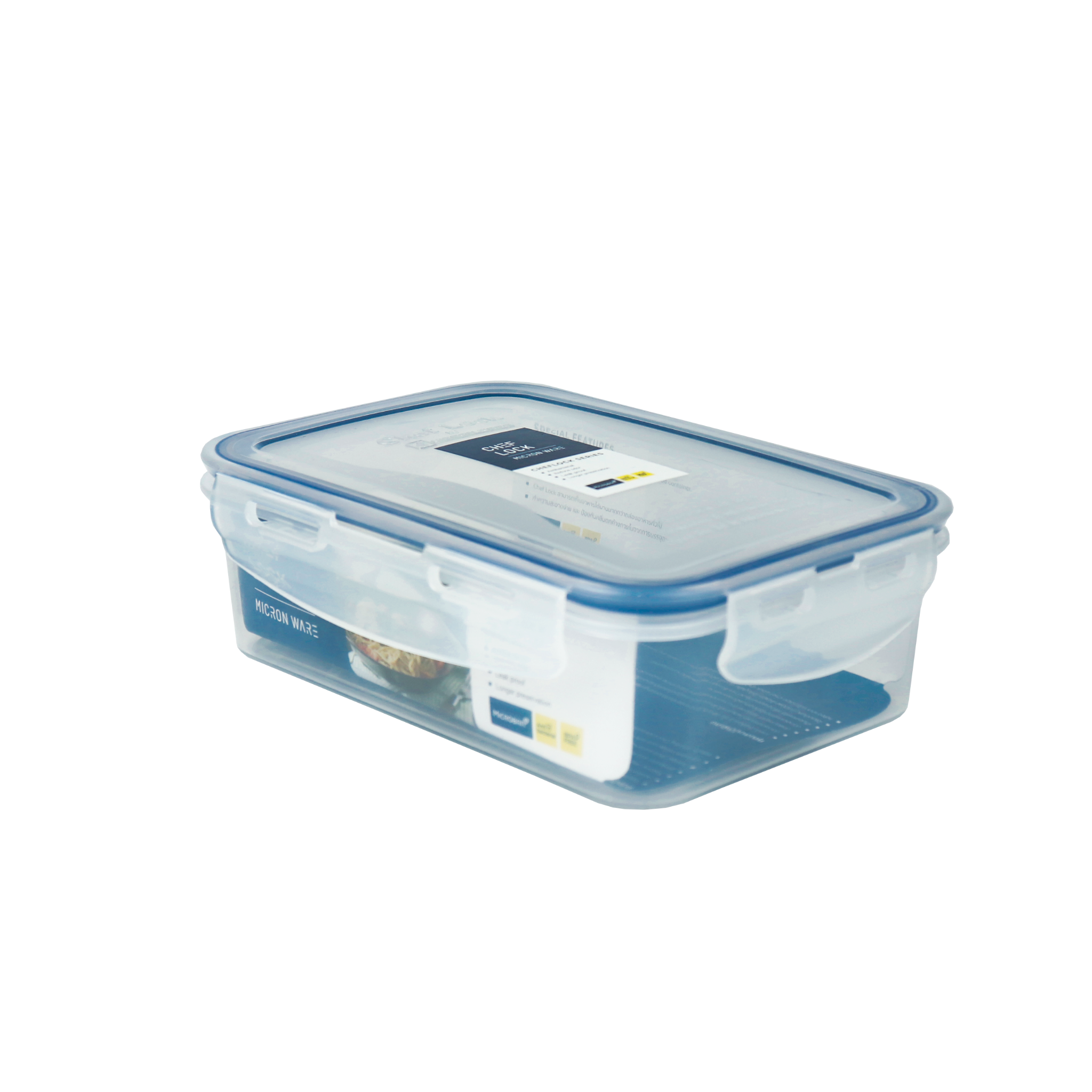 Hộp Nhựa Đựng Thực Phẩm Micron Ware Chia Ngăn 900ml