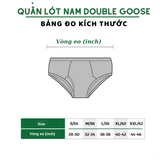 Quần Lót Nam Cạp Cao Double Goose Thái Lan - Màu Xanh Dương