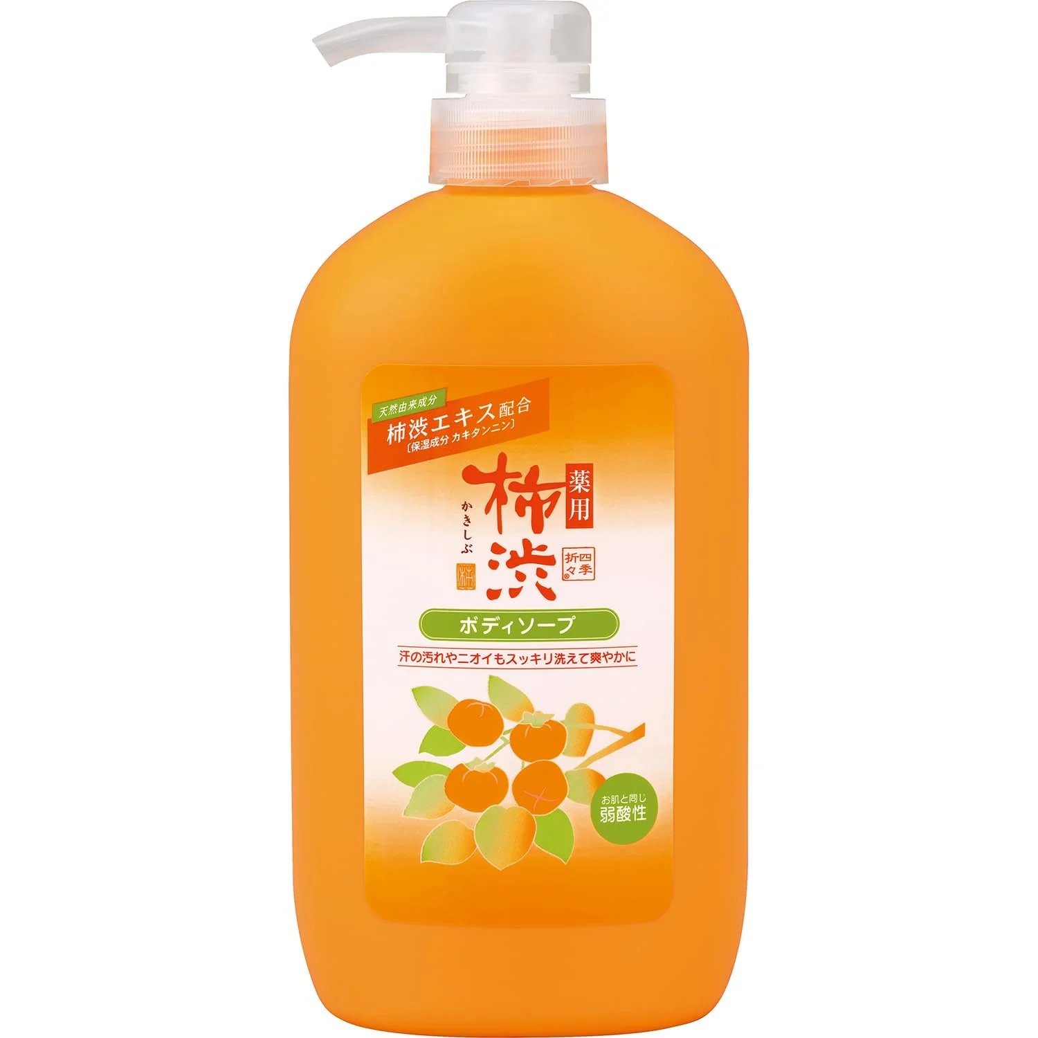 Sữa Tắm Dưỡng Da Chiết Xuất Quả Hồng Shikioriori 600ml