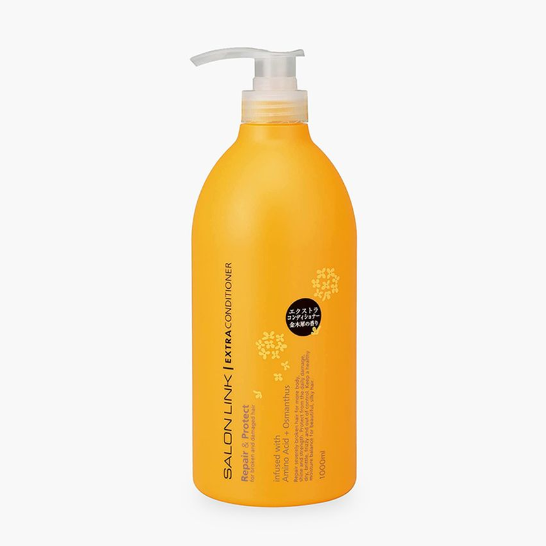 Dầu Xả Phục Hồi Tóc Hư Tổn Salon Link Chiết Xuất Hoa Mộc Vàng 1L