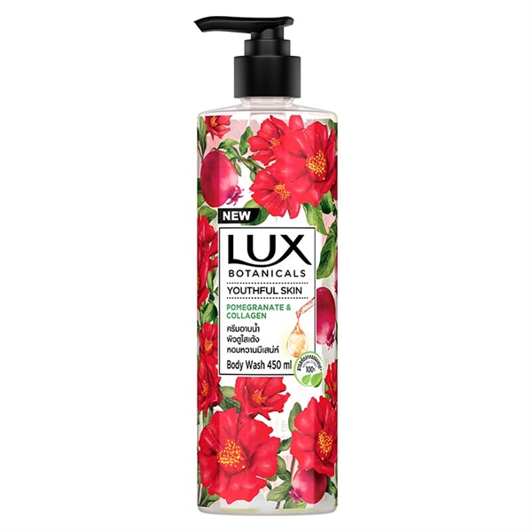 Sữa Tắm Lux Botanicals Youthful Skin 450ml