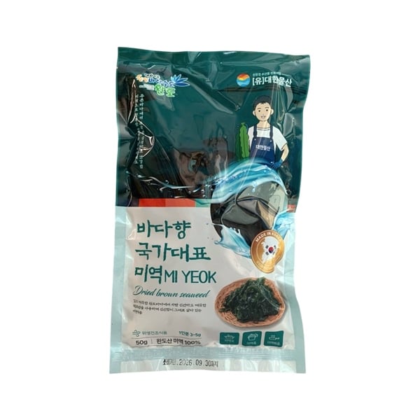 Rong Biển Khô Nấu Canh MiYeok Hàn Quốc 50gr