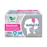 BVS Hàng Ngày Laurier Active Fit Phân Tử Bạc Khử Mùi Kháng Khuẩn 36 miếng