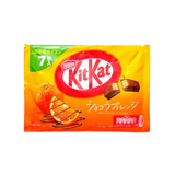 Bánh KitKat Nestle Phủ Socola Cam 7cái/gói
