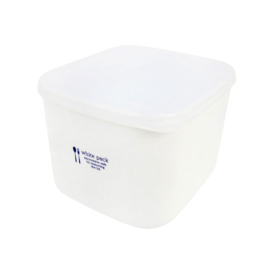 Hộp Nhựa Nakaya White Pack Vuông 1L