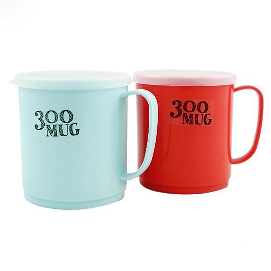 Cốc Uống Nước Có Nắp Mềm 300ml