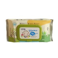 Khăn Ướt Living Aloe Vera Chok Chok Hàn Quốc 80pcs