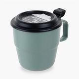 Cốc Uống Nước Có Nắp Inomata 360ml Màu Xanh