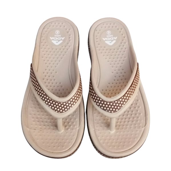 Dép Xỏ Ngón ADDA 54E05 Brown Beige