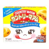 Bánh Quy Mềm Socola Chip Vị Vani Country Ma'am Fujiya 12 gói 138g