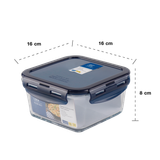 Hộp Chef Lock thủy tinh vuông 900ml