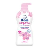 Kem Dưỡng Da Trẻ Sơ Sinh & Trẻ Nhỏ Dnee Organic Lotion Powder 400ml